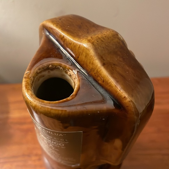 Vintage Kahlua ceramic decanter bottle tiki Aztec Mayan - Picture 6 of 12